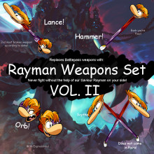 Battle Pass weapons but they're Rayman (VOL. II)