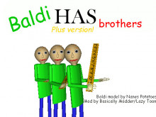 Baldi has brothers plus version (A BB+ Mod)