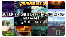 Super Smash Bros. Brawlhalla Mega Map Mod Pack