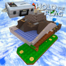 Hold The Flag SM64 Whomp's Fortress