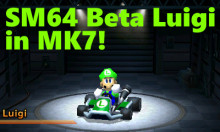 SM64 Beta Luigi over Luigi (Skin Swap)