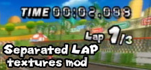 Separated LAP textures mod