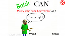 Baldi can walk for real this time V0.2
