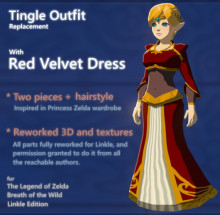 Linkle Red Dress