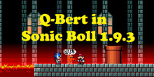 Q*Bert in Sonic Boll 1.9.3