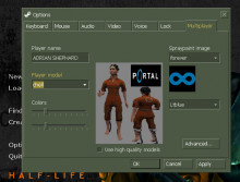 chell from portal 1