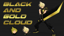 Black and Gold Cloud