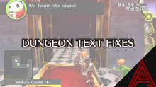 Dungeon Text Fixes