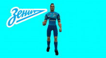 Player of the St. Petersburg football club Zenit