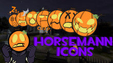 Horseless Headless Horsemann Icons