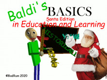 Baldi`s Basics:Santa Edition