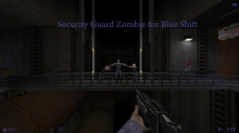 Security Guard Zombie for Blue Shift