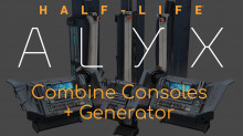 Half Life Alyx Combine Consoles + Generator