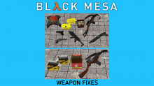 Black Mesa Weapon Fixes