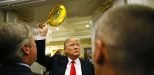 Strange Golden Trump Feels Bad Mann Frying Pan