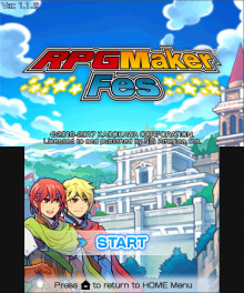 RPG Maker DS Title Screen