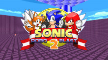 Fleetway Sonic is posting to in srb2 2.2