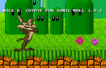 Wile E. Coyote for Sonic Boll 1.9.3