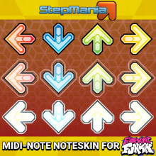 StepMania midi-note Noteskin