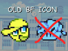 Old BF icon over Pixel BF icon