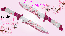 June Blossom Default Knife Re-skin