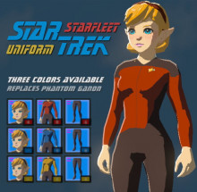 Linkle Starfleet Uniform
