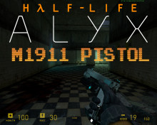 Half-Life ALYX M1911 [+MMOD]