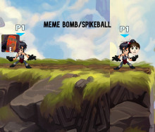 Meme Bombs and SpikeBalls