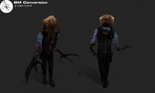 Zombie Guard Black Mesa Style for GoldSource Model