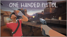One-Handed FP Pistol Animations