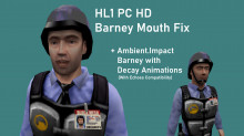 HD Barney Fix (+ Ambient-Impact Model for Decay)
