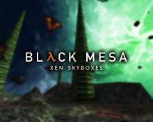 Black Mesa style Xen skyboxes