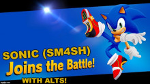 Smash 4 Sonic with Remastered SOAP Shoes
