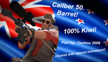 50 Caliber Barret Sniper Rifle
