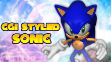 CGI Styled Sonic