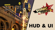 Sonic Forces HUD & UI