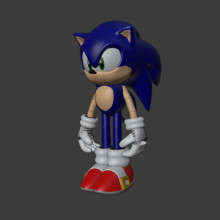 High-poly Dreamcast characters