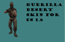 Guerilla With Desert Camo Skin