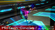 Hi-Tech Circles jump charge effect