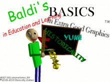Baldi`s Basics with Extra Good Graphics(V2)