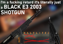 Black E3 2003 Shotgun