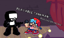 Playable Tankman! (+ Custom Vocals)