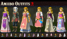 Zelda's Ballad - Amiibo Outfits (Switch)