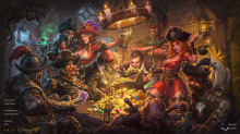 Fantasy Pirates Background
