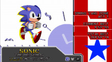 Early Sonic Time Attack Portrait