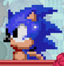 Sonic Over Pixel BF