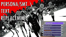 Persona/SMT Text Replacement