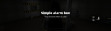 Simple alarm box