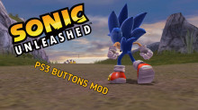 Sonic Unleashed PS3 Buttons mod