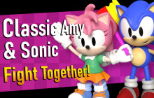 Classic Amy and Sonic
